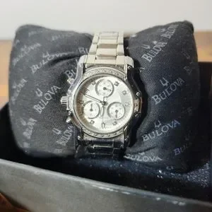 Bulova | Accessories | Bulova Wintermoor Casual Diamond Dial  display picture 1